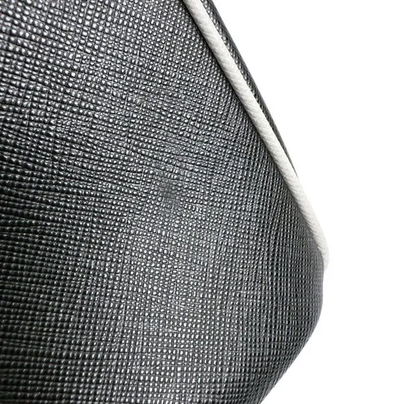 Prada 1 Ba274 2-Way Bag Saffiano Tote Bag Black - Picture 8 of 15